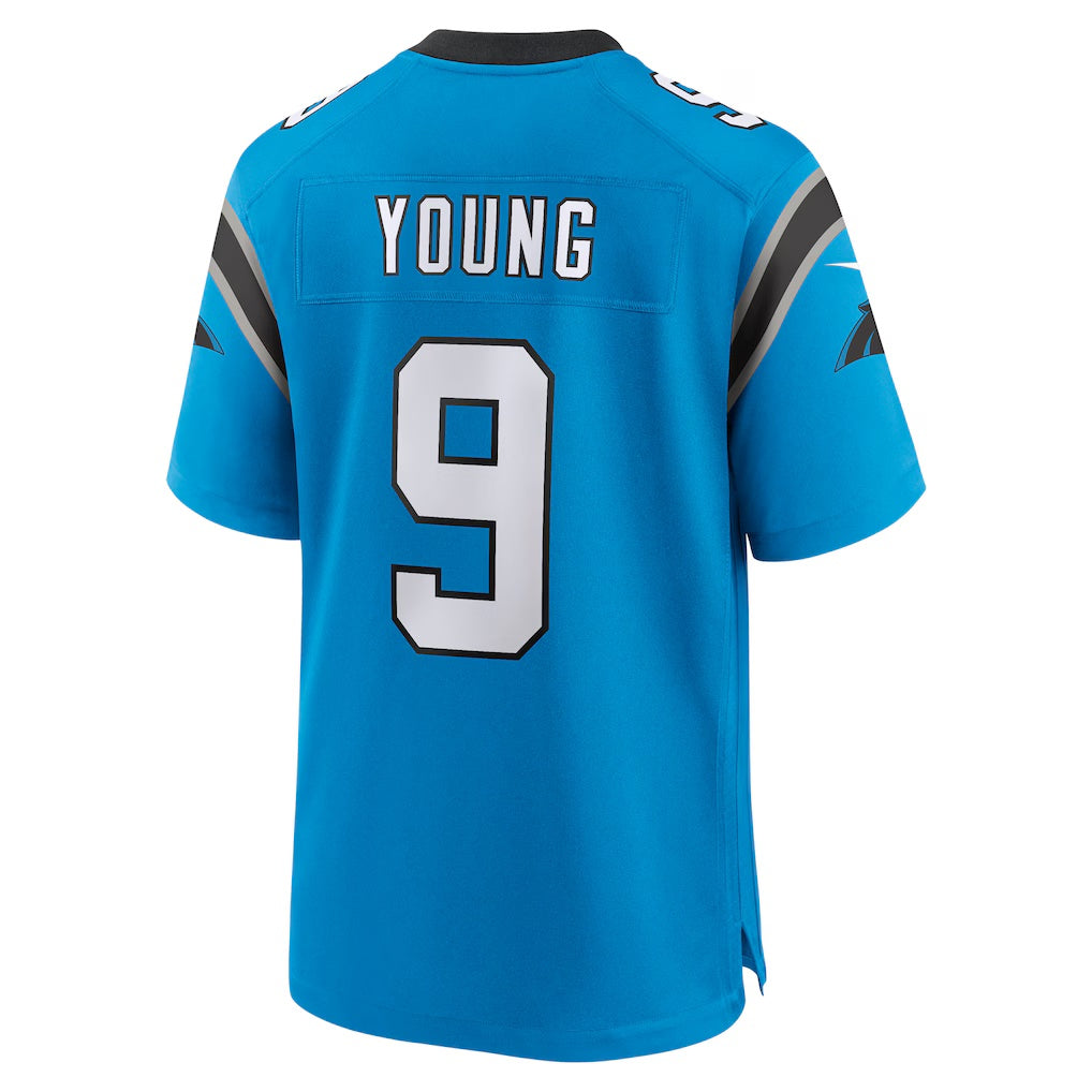 Silnrao C.Panthers #9 Bryce Young Blue Alternate Game Stitched Jerseys