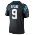 Silnrao C.Panthers #9 Bryce Young Black Legend Jersey American Stitched  Jerseys