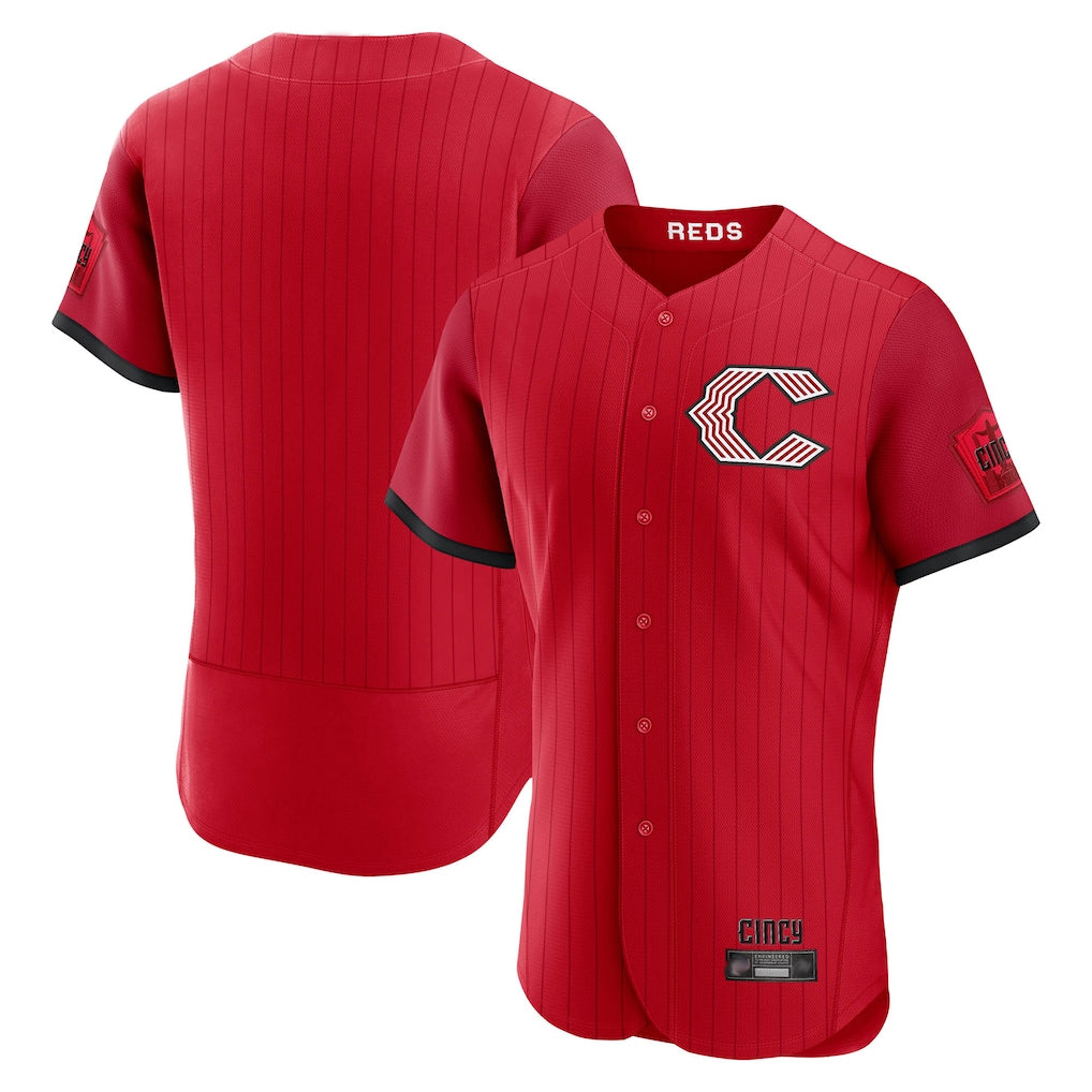 Silnrao C.Reds Red 2026 City Connect Limited Elite Home Blank Player Stitched Jerseys