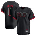 Silnrao C.Reds #11 Barry Larkin Player Black City Connect Home Limited Stitched Jerseys