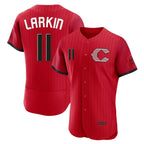 Silnrao C.Reds #11 Barry Larkin Player Red 2026 City Connect Limited Elite Home Stitched Jerseys