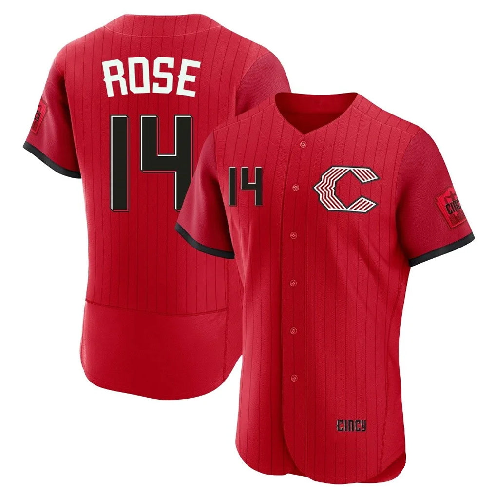 Silnrao C.Reds #14 Pete Rose Player Red 2026 City Connect Limited Elite Home Stitched Jerseys