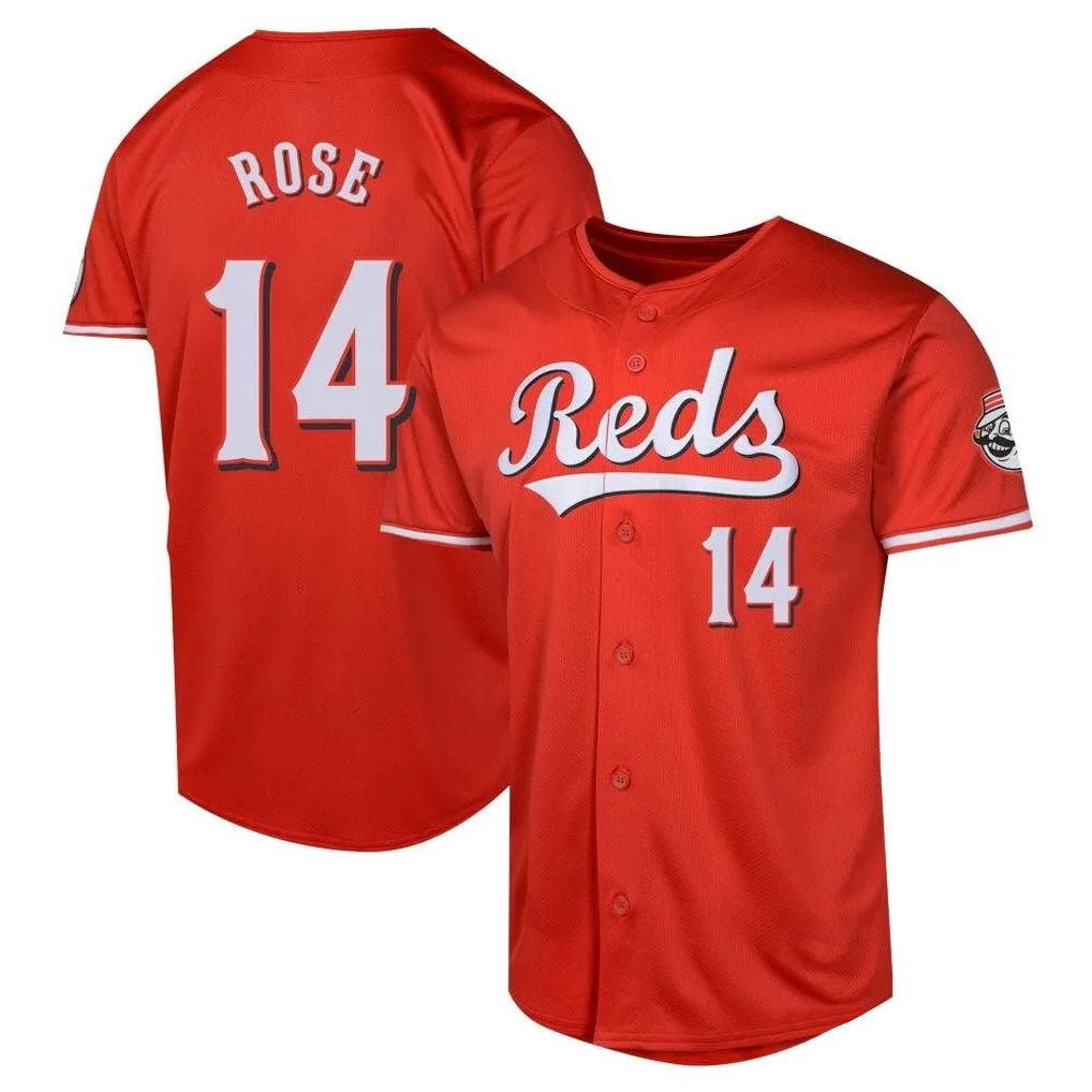 Silnrao C.Reds #14 Pete Rose Player Red 2026 City Connect Limited Home Stitched Jerseys