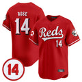 Silnrao C.Reds #14 Pete Rose Player Red Vapor Premier Limited Home Stitched Jerseys