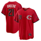 Silnrao C.Reds #21 Hunter Greene Player Red 2026 City Connect Home Game Stitched Jerseys