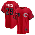Silnrao C.Reds #29 TJ Friedl Player Red 2026 City Connect Home Game Stitched Jerseys