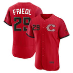 Silnrao C.Reds #29 TJ Friedl Player Red 2026 City Connect Limited Elite Home Stitched Jerseys