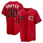 Silnrao C.Reds #30 Ken Griffey Player Red 2026 City Connect Home Game Stitched Jerseys