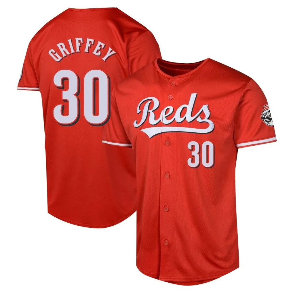 Silnrao C.Reds #30 Ken Griffey Player Red 2026 City Connect Limited Home Stitched Jerseys