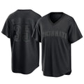 Silnrao C.Reds #35 Jose Trevino Player Black T-shirt Game Home Stitched Jerseys
