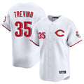 Silnrao C.Reds #35 Jose Trevino Player White Limited Home Stitched Jerseys