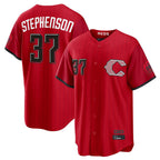 Silnrao C.Reds #37 Tyler Stephenson Player Red 2026 City Connect Home Game Stitched Jerseys