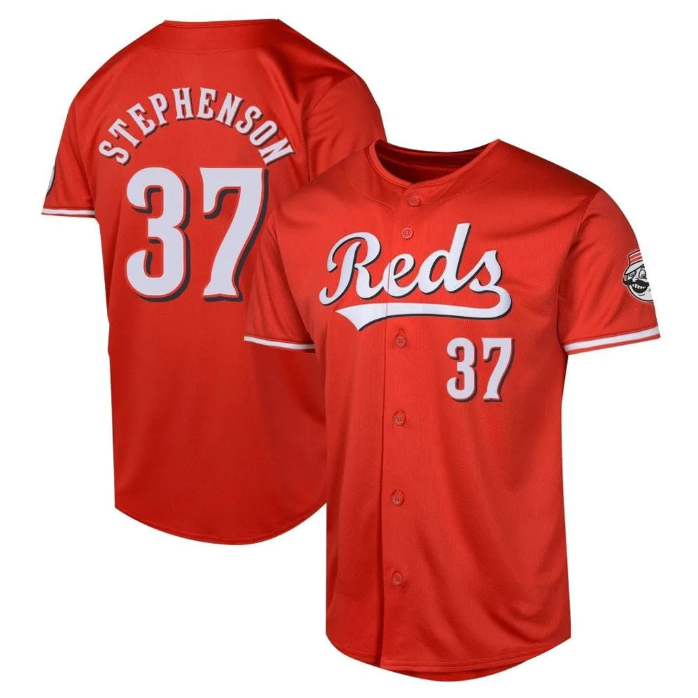 Silnrao C.Reds #37 Tyler Stephenson Player Red 2026 City Connect Limited Home Stitched Jerseys