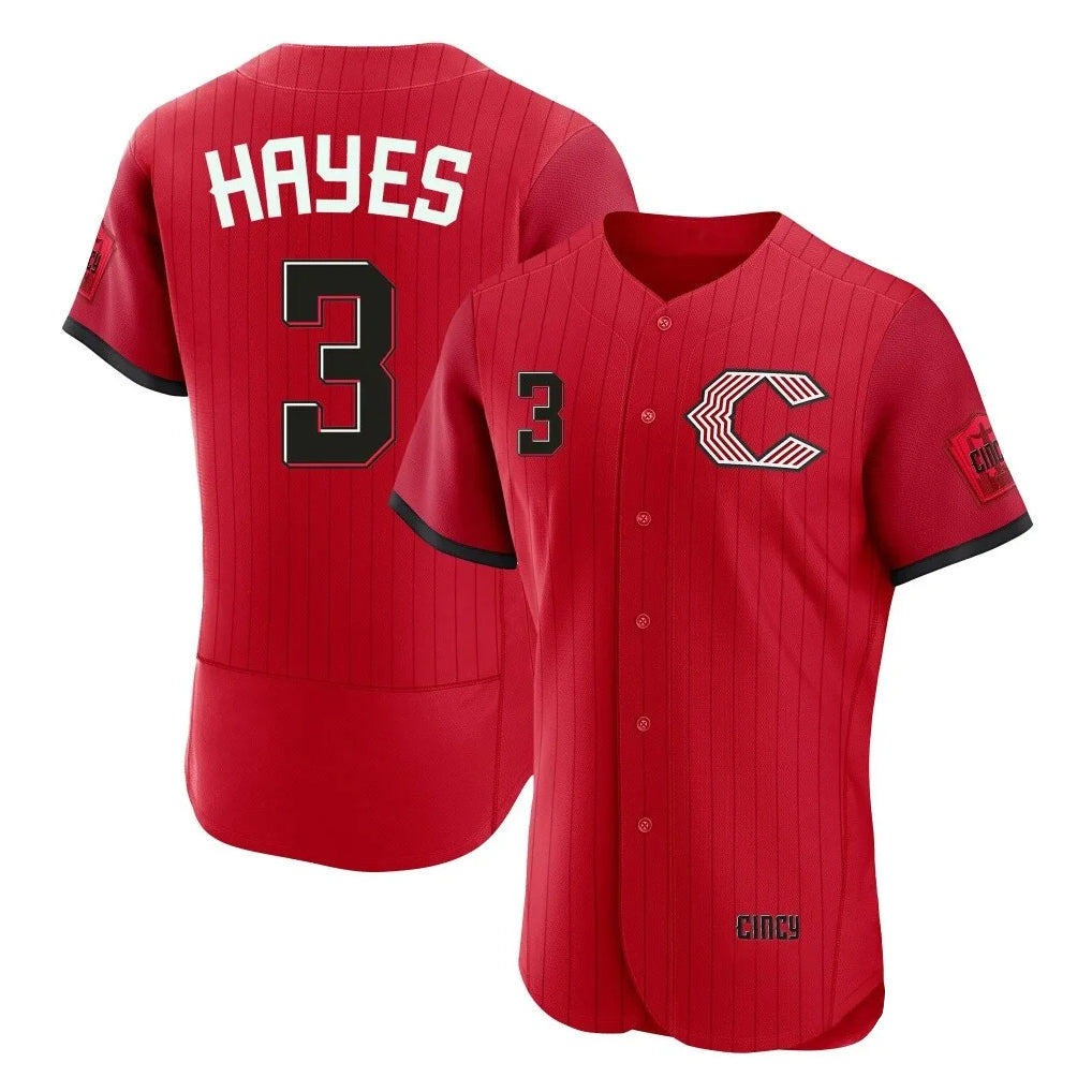 Silnrao C.Reds #3 Ke'Bryan Hayes Player Red 2026 City Connect Limited Elite Home Stitched Jerseys