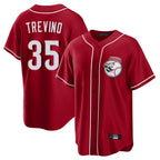 Silnrao C.Reds #3 Ke'Bryan Hayes Player Red Game Home Stitched Jerseys