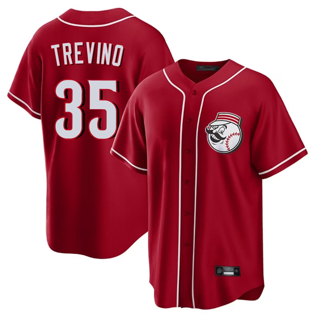 Silnrao C.Reds #3 Ke'Bryan Hayes Player Red Game Home Stitched Jerseys
