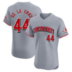 Silnrao C.Reds #44 Elly De La Cruz Player Gray Limited Elite Home Stitched Jerseys