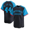 Silnrao C.Reds #44 Elly De La Cruz Player Navy Limited National League All-Star Game Stitched Jerseys
