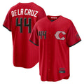 Silnrao C.Reds #44 Elly De La Cruz Player Red 2026 City Connect Home Game Stitched Jerseys