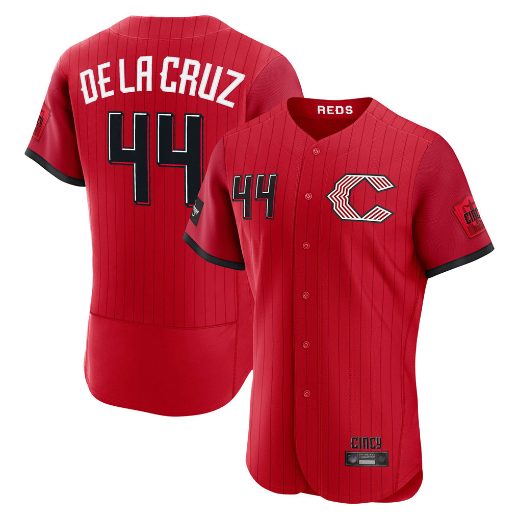 Silnrao C.Reds #44 Elly De La Cruz Player Red 2026 City Connect Limited Elite Home Stitched Jerseys