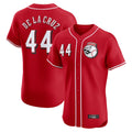 Silnrao C.Reds #44 Elly De La Cruz Player Red Limited Elite Home Game Stitched Jerseys