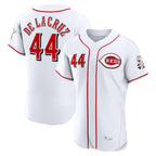 Silnrao C.Reds #44 Elly De La Cruz Player White Limited Elite Home Stitched Jerseys