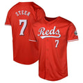 Silnrao C.Reds #7 Spencer Steer Player Red 2026 City Connect Limited Home Stitched Jerseys