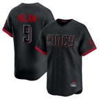 Silnrao C.Reds #9 Matt McLain Player Black City Connect Home Limited Stitched Jerseys