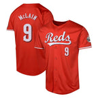 Silnrao C.Reds #9 Matt McLain Player Red 2026 City Connect Limited Home Stitched Jerseys