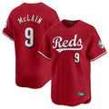 Silnrao C.Reds #9 Matt McLain Player Red Home Limited Stitched Jerseys