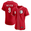 Silnrao C.Reds #9 Matt McLain Player Red Limited Elite Home Game Stitched Jerseys