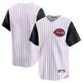 Silnrao C.Reds ## Red Blank Player White Black Stripe Field of Dreams Game Home Stitched Jerseys