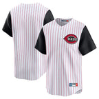 Silnrao C.Reds ## Red Blank Player White Black Stripe Field of Dreams Game Home Stitched Jerseys