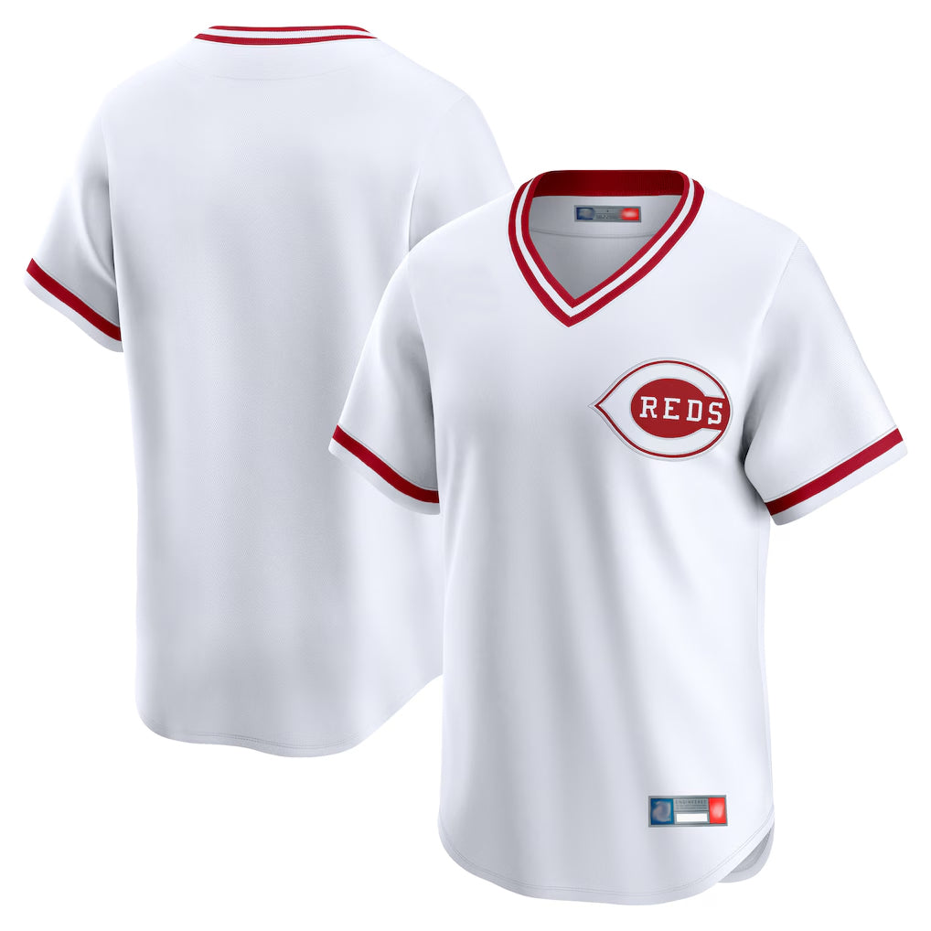 Silnrao C.Reds ## Red Blank Player White Cooperstown Collection Limited T-shirt Home Stitched Jerseys