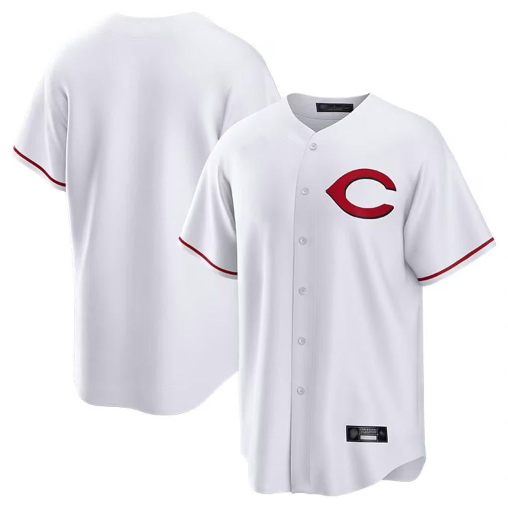 Silnrao C.Reds ## Red Blank Player White Home Game Stitched Jerseys
