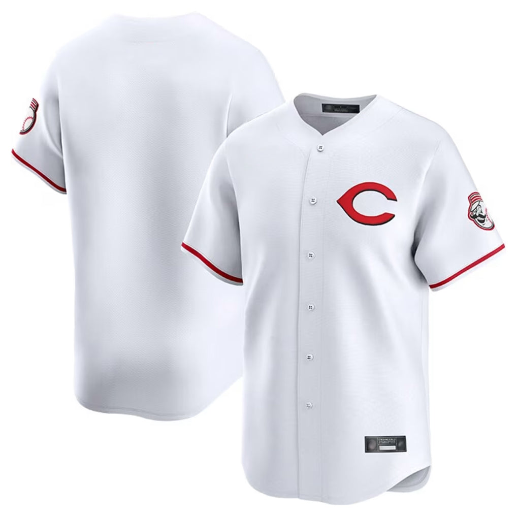 Silnrao C.Reds ## Red Blank Player White Limited Home Stitched Jerseys
