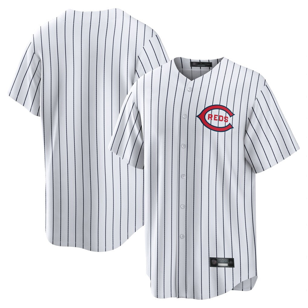 Silnrao C.Reds ## Red Blank Player White Stripe Field of Dreams Game Home Stitched Jerseys