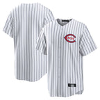 Silnrao C.Reds ## Red Blank Player White Stripe Field of Dreams Game Home Stitched Jerseys
