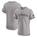Silnrao  C.Rockies ## Rockies Blank Player Gray Limited Elite Home Stitched Jerseys