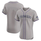 Silnrao  C.Rockies ## Rockies Blank Player Gray Limited Elite Home Stitched Jerseys