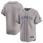 Silnrao  C.Rockies ## Rockies Blank Player Gray Limited Home Stitched Jerseys