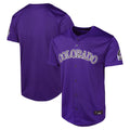 Silnrao  C.Rockies ## Rockies Blank Player Purple Limited Home Game Stitched Jerseys