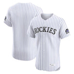 Silnrao C.Rockies ## Rockies Blank Player White Limited Elite Home Stitched Jerseys
