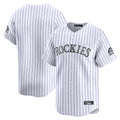 Silnrao C.Rockies ## Rockies Blank Player White Limited Home Stitched Jerseys