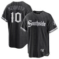 Silnrao C.White Sox #10 Chase Meidroth Player Black City Connect Home Game Stitched Jerseys