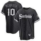 Silnrao C.White Sox #10 Chase Meidroth Player Black City Connect Home Game Stitched Jerseys