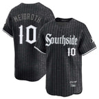 Silnrao C.White Sox #10 Chase Meidroth Player Black City Connect Limited Home Stitched Jerseys