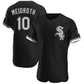 Silnrao C.White Sox #10 Chase Meidroth Player Black Limited Elite Home Stitched Jerseys