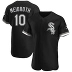 Silnrao C.White Sox #10 Chase Meidroth Player Black Limited Elite Home Stitched Jerseys