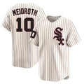 Silnrao C.White Sox #10 Chase Meidroth Player Cream Cooperstown Collection Limited Home Stitched Jerseys